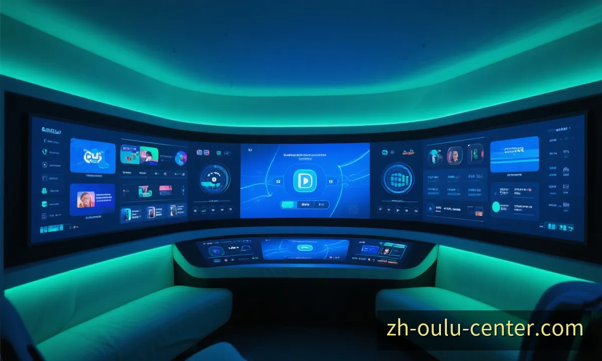 安全数字娱乐系统界面示意图